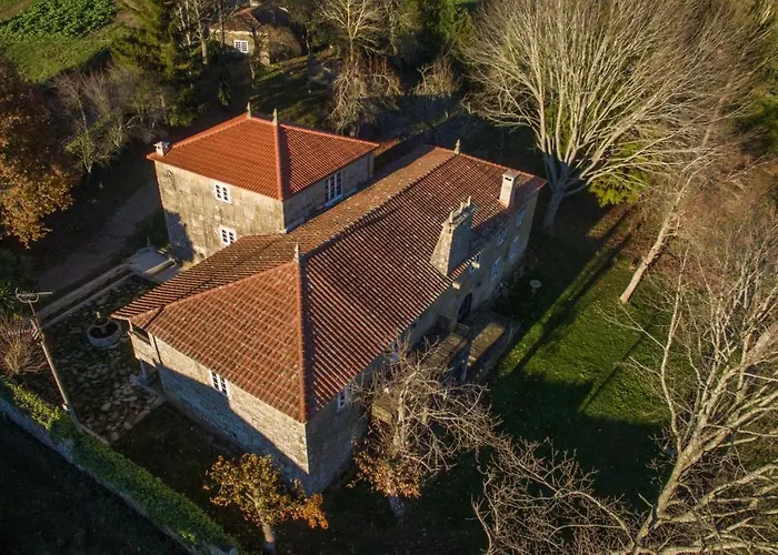 Вилла Pazo Del Siglo Xvii En El Corazon De Galicia Лалин